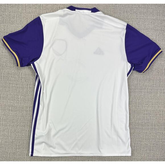 Orlando City SC Womens Jersey Mens Large White MLS Soccer Adidas ClimaCool - Picture 12 of 14